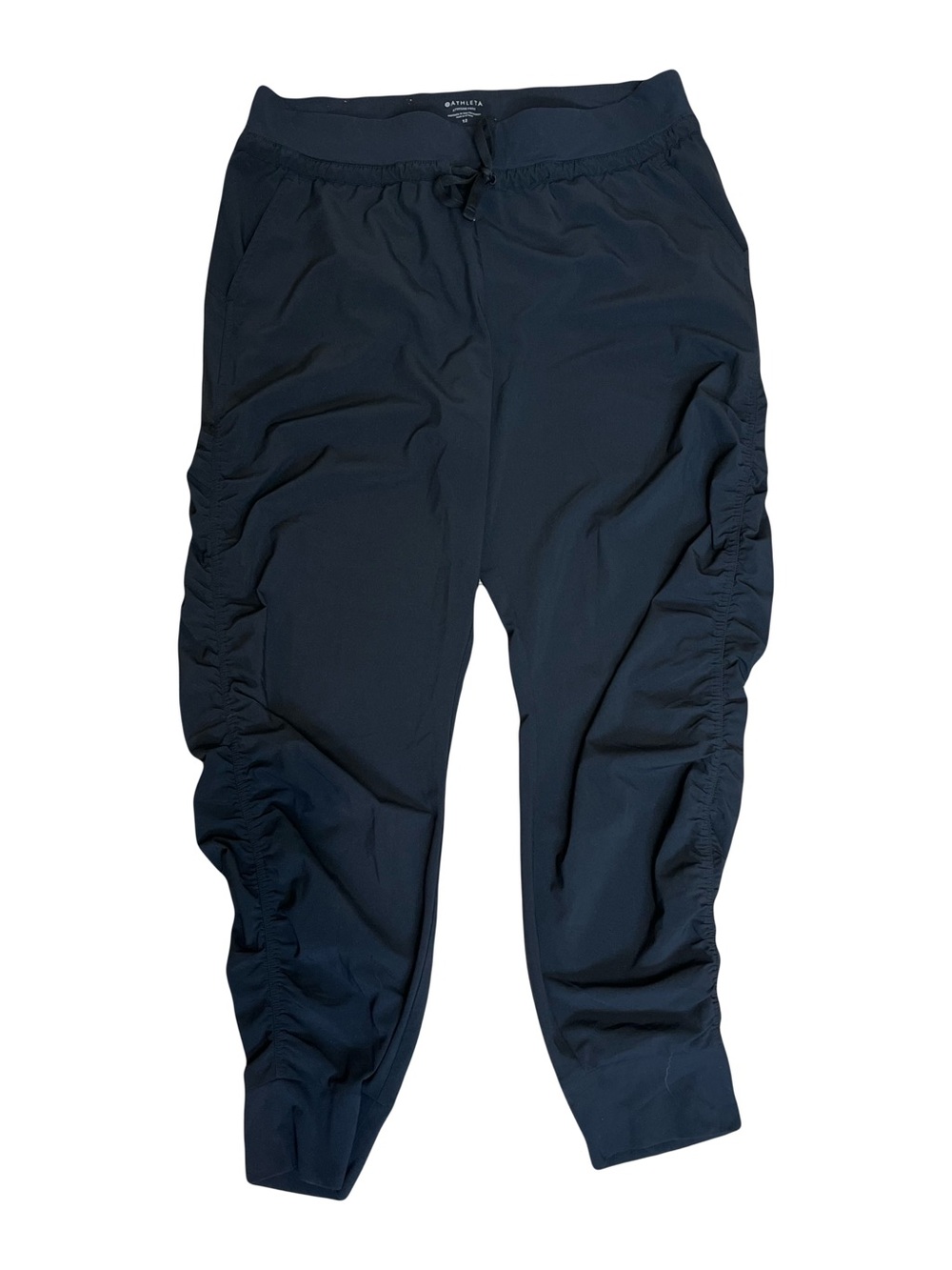 Athleta | Attitude Black Lightweight Pull On Jogger Pants, Size 12